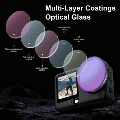 Filtro de lente ND8 para cámara de acción PULUZ para DJI Osmo Action 6 — imagen 4