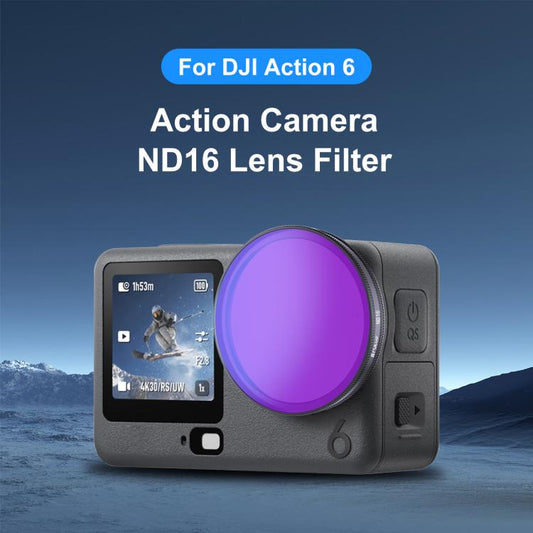 Filtro de lente ND16 para cámara de acción PULUZ para DJI Osmo Action 6 — imagen 2