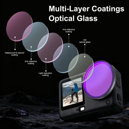 Filtro de lente ND32 para cámara de acción PULUZ para DJI Osmo Action 6 — imagen 4