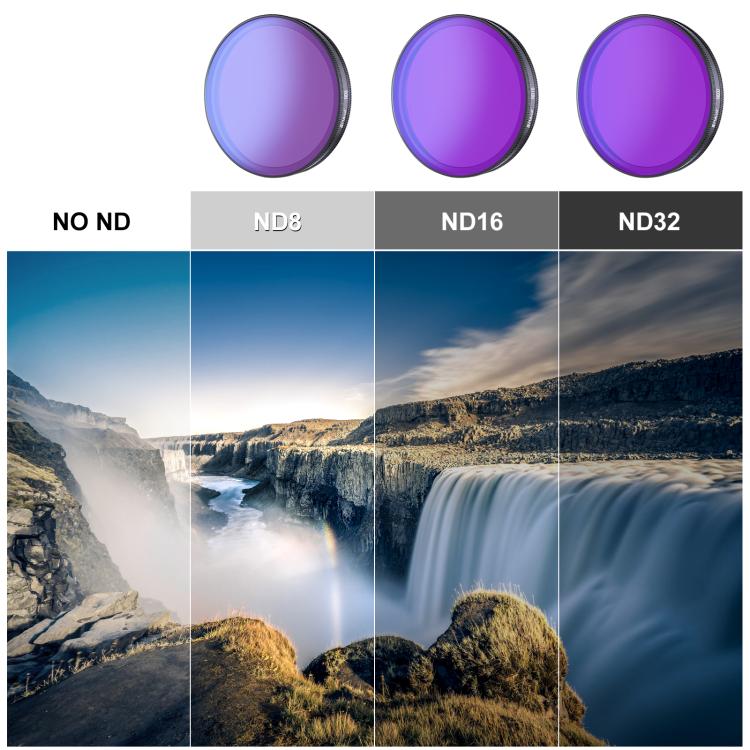 Filtro de lente ND32 para cámara de acción PULUZ para DJI Osmo Action 6 — imagen 6