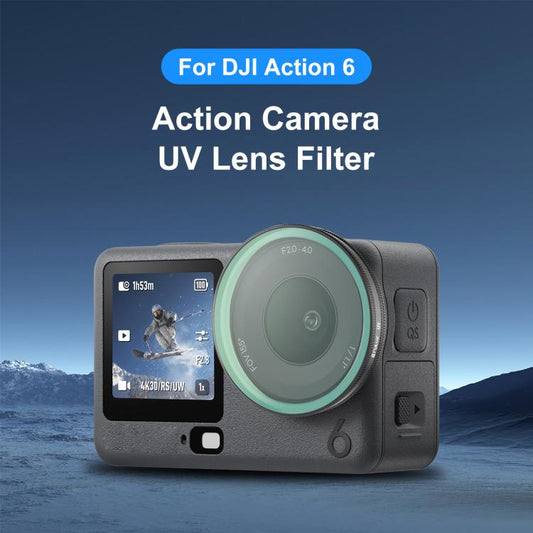 Filtro de lente UV para cámara de acción PULUZ para DJI Osmo Action 6 — imagen 2