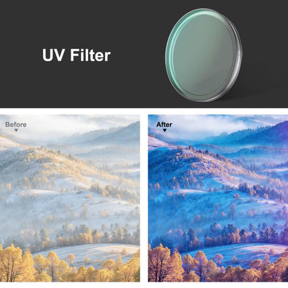 Filtro de lente UV para cámara de acción PULUZ para DJI Osmo Action 6 — imagen 6