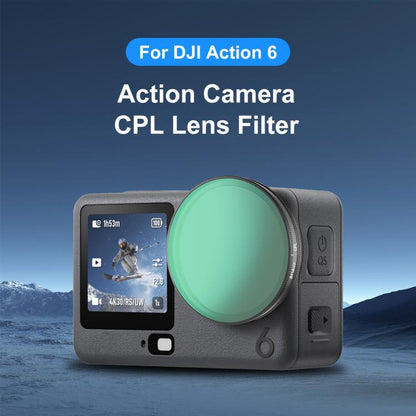 Filtro de lente CPL para cámara de acción PULUZ para DJI Osmo Action 6 — imagen 2