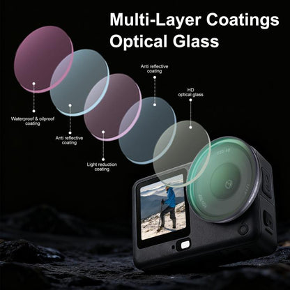 Filtro de lente PULUZ Black Mist 1/4 para cámara de acción para DJI Osmo Action 6 — imagen 3