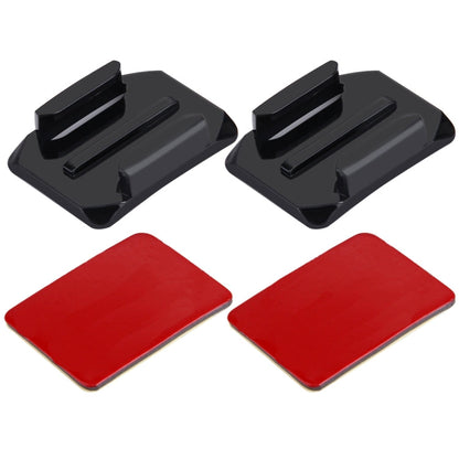 Soportes de superficie PULUZ 2 curva + 2 pegatinas adhesivas de montaje para cámaras de deportes de acción PULUZ Soporte de…