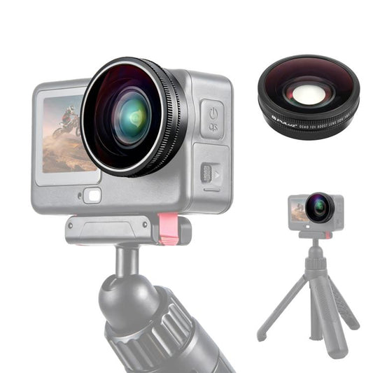 Lente gran angular PULUZ FOV Boost de 185 grados para DJI Osmo Action 6