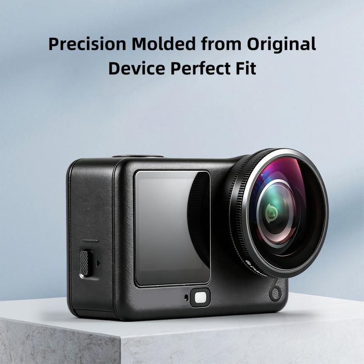 Lente gran angular PULUZ FOV Boost de 185 grados para DJI Osmo Action 6 — imagen 4