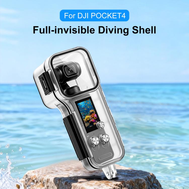 Funda impermeable para buceo de 50 m (transparente) para cámara con estabilizador para DJI Osmo Pocket 4 — imagen 2