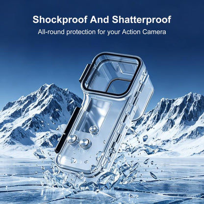 Funda impermeable para buceo de 50 m (transparente) para cámara con estabilizador para DJI Osmo Pocket 4 — imagen 6