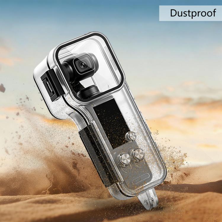 Funda impermeable para buceo de 50 m (transparente) para cámara con estabilizador para DJI Osmo Pocket 4 — imagen 7