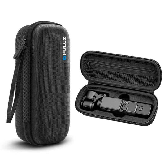 Bolsa de almacenamiento portátil de tela Oxford PULUZ Mini para DJI Osmo Pocket 4 (negra)