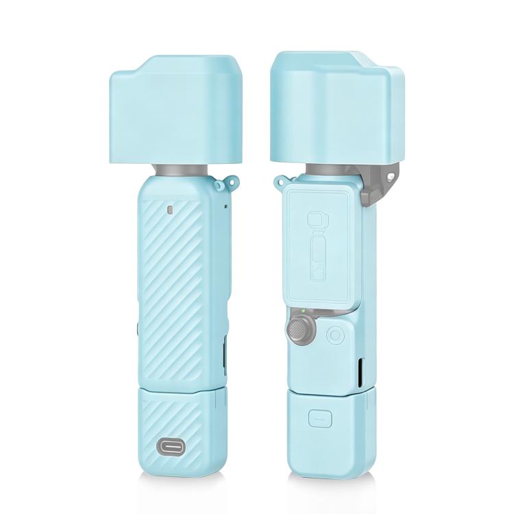 Funda de silicona TPU 4 en 1 para DJI Osmo Pocket 4 (azul)
