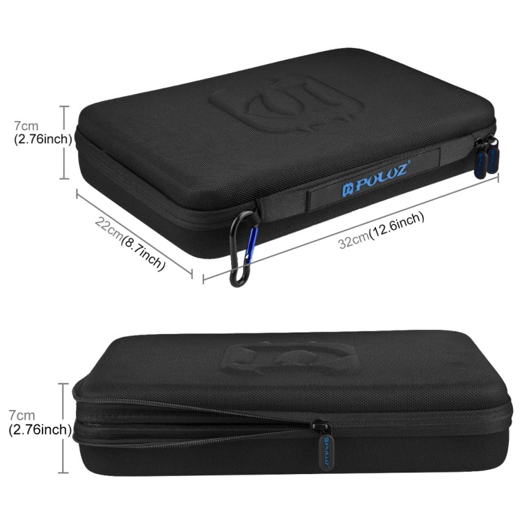 Estuche de viaje PULUZ y transporte impermeable para GoPro Hero12 Black / Hero11 /10/9/8/7/6/5, Insta360 Ace / Ace Pro, y ot…