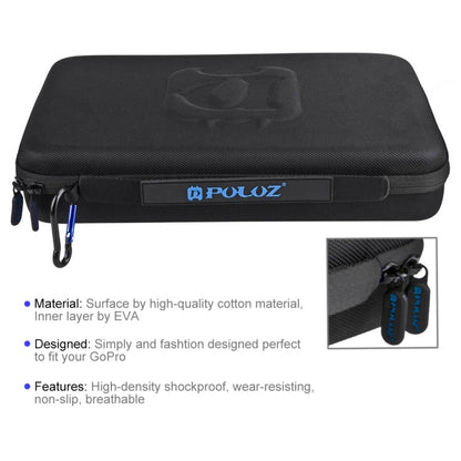 Estuche de viaje PULUZ y transporte impermeable para GoPro Hero12 Black / Hero11 /10/9/8/7/6/5, Insta360 Ace / Ace Pro, y ot…