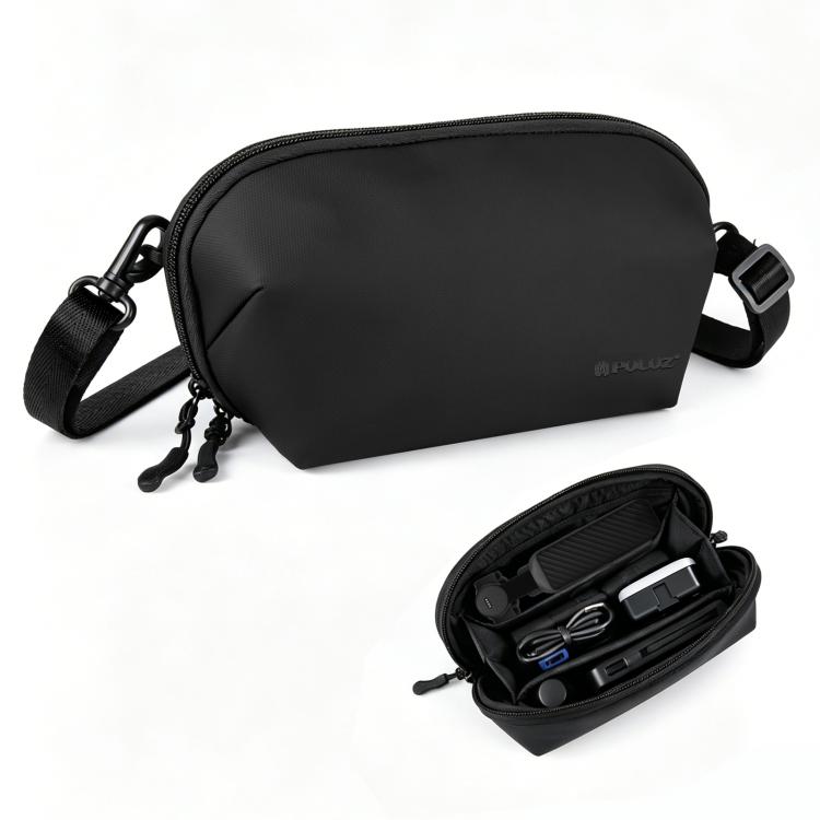 Bolso de transporte multifuncional PULUZ, con correa para el hombro para DJI Osmo Pocket 4 (negro)