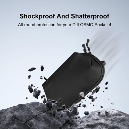 Bolso de transporte multifuncional PULUZ, con correa para el hombro para DJI Osmo Pocket 4 (negro) — imagen 6