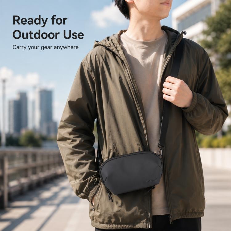 Bolso de transporte multifuncional PULUZ, con correa para el hombro para DJI Osmo Pocket 4 (negro) — imagen 8