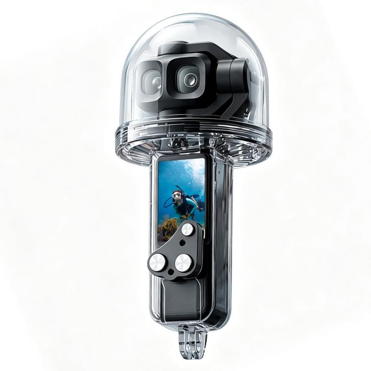 Carcasa sumergible impermeable PULUZ de 50 m para DJI Osmo Pocket 4 (transparente) — imagen 2