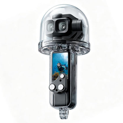 Carcasa sumergible impermeable PULUZ de 50 m para DJI Osmo Pocket 4 (transparente) — imagen 2