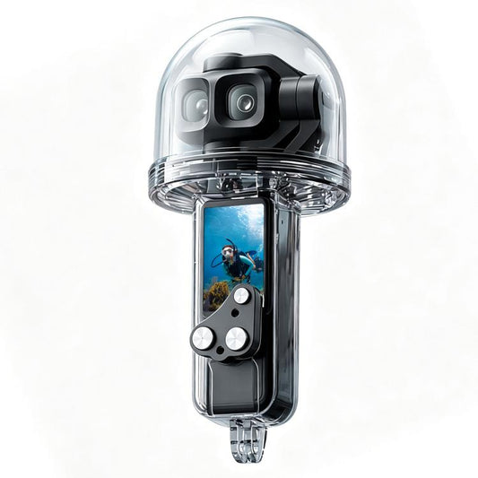 Carcasa sumergible impermeable PULUZ de 50 m para DJI Osmo Pocket 4 (transparente) — imagen 2