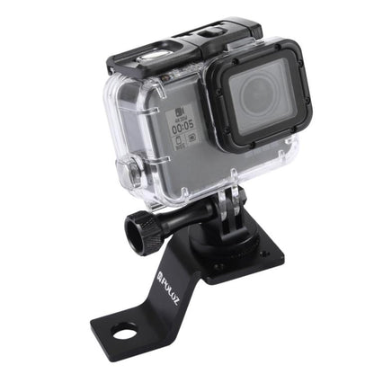 Soporte fijo para motocicleta de aleación de aluminio PULUZ con adaptador de trípode y tornillo para GoPro Hero12 Black / He…