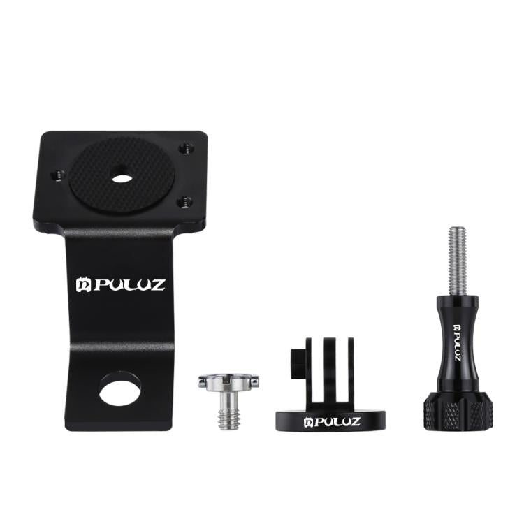 Soporte fijo para motocicleta de aleación de aluminio PULUZ con adaptador de trípode y tornillo para GoPro Hero12 Black / He…