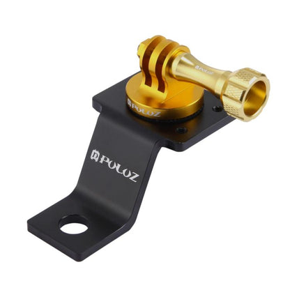 Soporte fijo para motocicleta de aleación de aluminio PULUZ con adaptador de trípode y tornillo para GoPro Hero12 Black / He…