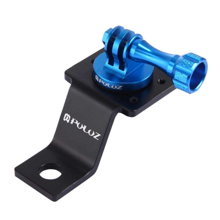 Soporte fijo para motocicleta de aleación de aluminio PULUZ con adaptador de trípode y tornillo para GoPro Hero12 Black / He…
