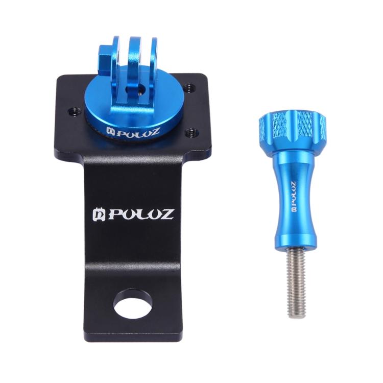 Soporte fijo para motocicleta de aleación de aluminio PULUZ con adaptador de trípode y tornillo para GoPro Hero12 Black / He…