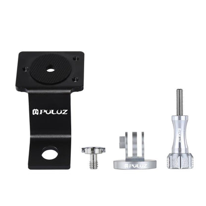 Soporte fijo para motocicleta de aleación de aluminio PULUZ con adaptador de trípode y tornillo para GoPro Hero12 Black / He…