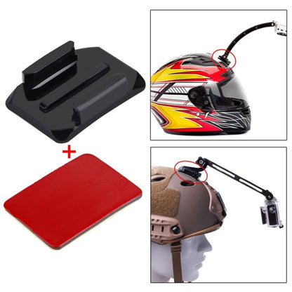 Soportes de superficie PULUZ 2 curva + 2 pegatinas adhesivas de montaje para cámaras de deportes de acción PULUZ Soporte de……