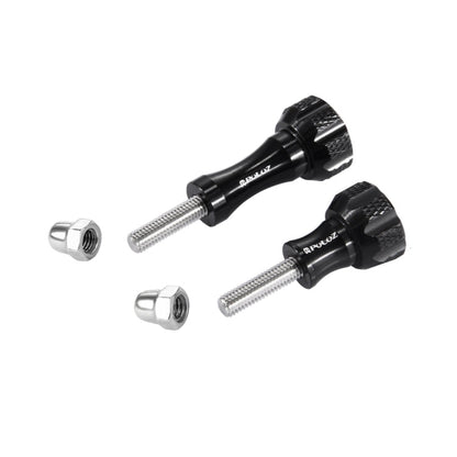 Juego de tornillos de tuerca PULUZ de perno inoxidable con perilla de pulgar de aluminio CNC para GoPro Hero12 Black / Hero1…