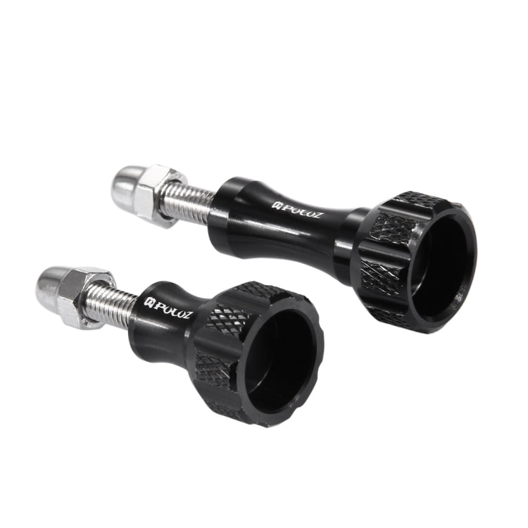 Juego de tornillos de tuerca PULUZ de perno inoxidable con perilla de pulgar de aluminio CNC para GoPro Hero12 Black / Hero1…