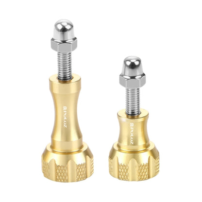 Juego de tornillos de tuerca PULUZ CNC Perilla de pulgar de aluminio de perno inoxidable para GoPro Hero12 Black / Hero11 /1…