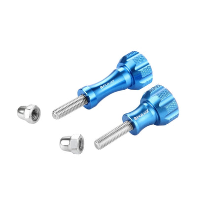 Juego de tornillos de tuerca PULUZ CNC Perilla de pulgar de aluminio de perno inoxidable para GoPro Hero12 Black / Hero11 /1…