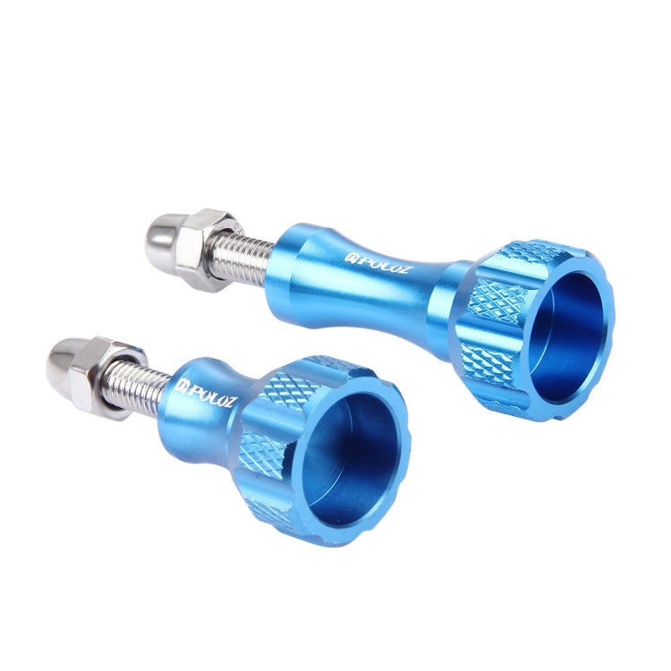 Juego de tornillos de tuerca PULUZ CNC Perilla de pulgar de aluminio de perno inoxidable para GoPro Hero12 Black / Hero11 /1…