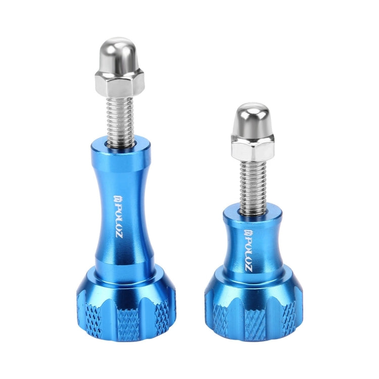 Juego de tornillos de tuerca PULUZ CNC Perilla de pulgar de aluminio de perno inoxidable para GoPro Hero12 Black / Hero11 /1…