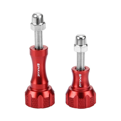 Juego de tornillos de tuerca PULUZ CNC Perilla de pulgar de aluminio de perno inoxidable para GoPro Hero12 Black / Hero11 /1…
