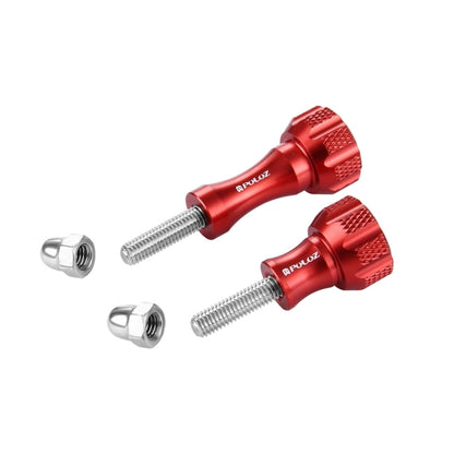 Juego de tornillos de tuerca PULUZ CNC Perilla de pulgar de aluminio de perno inoxidable para GoPro Hero12 Black / Hero11 /1…