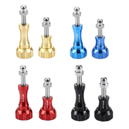 Juego de tornillos de tuerca PULUZ CNC Perilla de pulgar de aluminio de perno inoxidable para GoPro Hero12 Black / Hero11 /1…