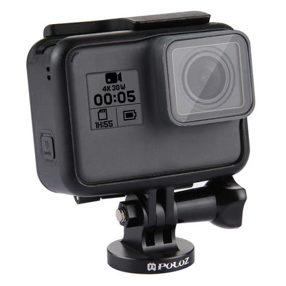Trípode PULUZ Adaptador CNC de montaje en con orificio para tornillo de 1/4 de pulgada para GoPro Hero12 Black / Hero11 /10/…