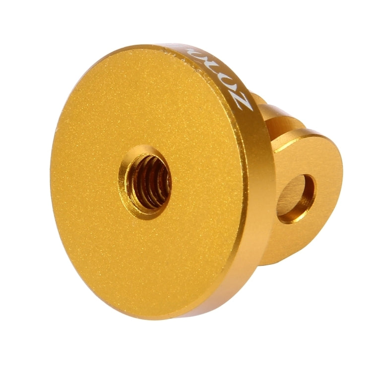 Trípode PULUZ Adaptador CNC de montaje en con orificio para tornillo de 1/4 de pulgada para GoPro Hero12 Black / Hero11 /10/…