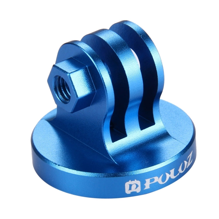 Trípode PULUZ Adaptador CNC de montaje en con orificio para tornillo de 1/4 de pulgada para GoPro Hero12 Black / Hero11 /10/…