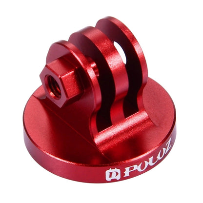 Trípode PULUZ Adaptador CNC de montaje en con orificio para tornillo de 1/4 de pulgada para GoPro Hero12 Black / Hero11 /10/…