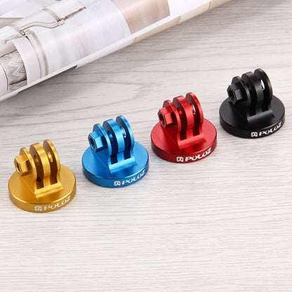 Trípode PULUZ Adaptador CNC de montaje en con orificio para tornillo de 1/4 de pulgada para GoPro Hero12 Black / Hero11 /10/…