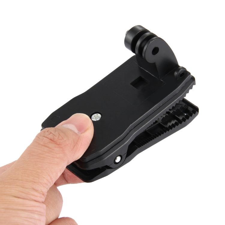 Mochila PULUZ giratoria de 360 grados Soportes Rec-mounts Soporte de abrazadera de liberación rápida para GoPro Hero12 Black…