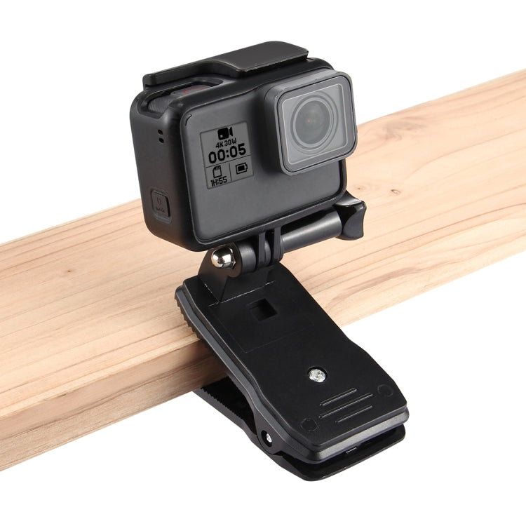 Mochila PULUZ giratoria de 360 grados Soportes Rec-mounts Soporte de abrazadera de liberación rápida para GoPro Hero12 Black…