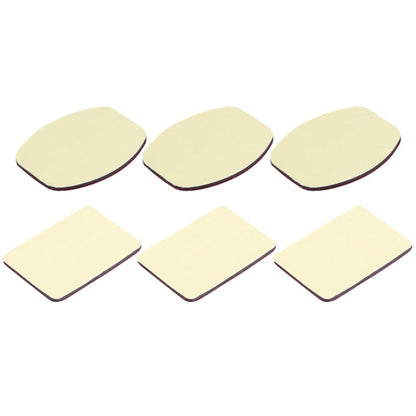 Pegatinas PULUZ 3 adhesivas planas + 3 pegatinas adhesivas curvas para GoPro Hero12 Black / Hero11 /10/9/8/7/6/5, Insta360 A…