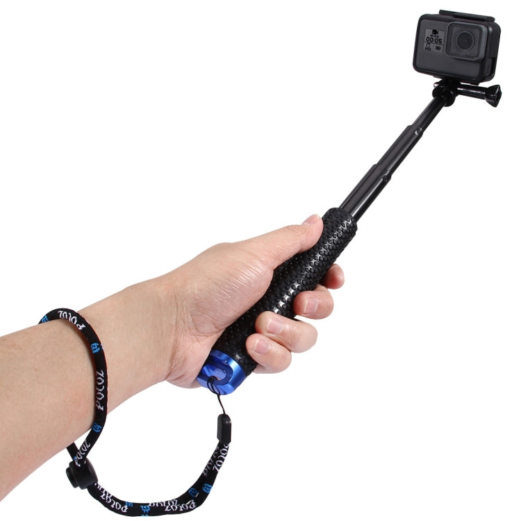 Monopié de poste extensible de mano PULUZ para GoPro HERO10 Black / HERO9 Black / HERO8 Black / HERO7 /6/5,, Xiaoyi y otras……