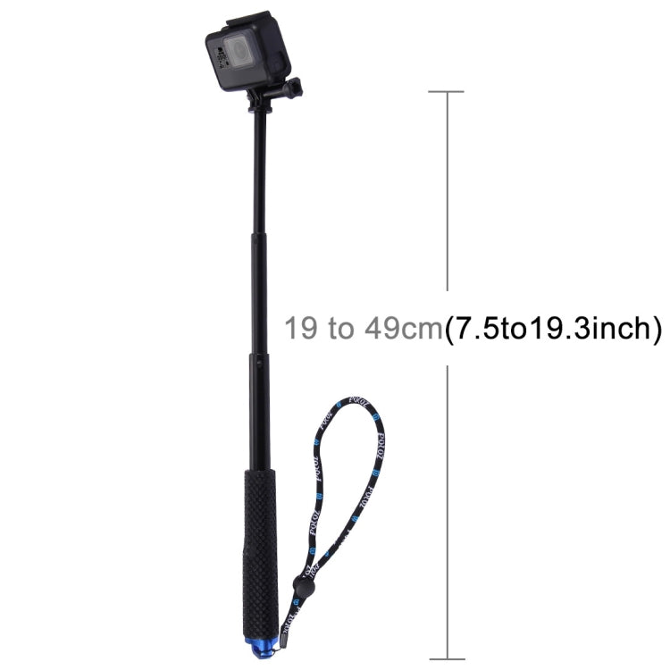 Monopié de poste extensible de mano PULUZ para GoPro HERO10 Black / HERO9 Black / HERO8 Black / HERO7 /6/5,, Xiaoyi y otras……